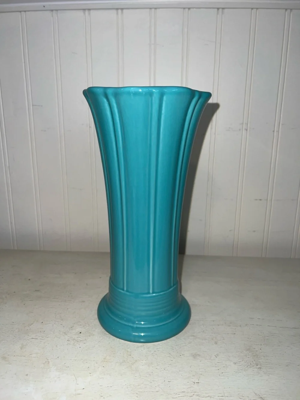 Fiesta Medium Vase Turquoise 9 5/8”